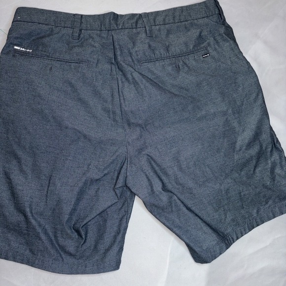 Hurley Nike DRI-FIT Technology Men's Performance Shorts Size 36 BlueGray Stretch - Picture 5 of 5
